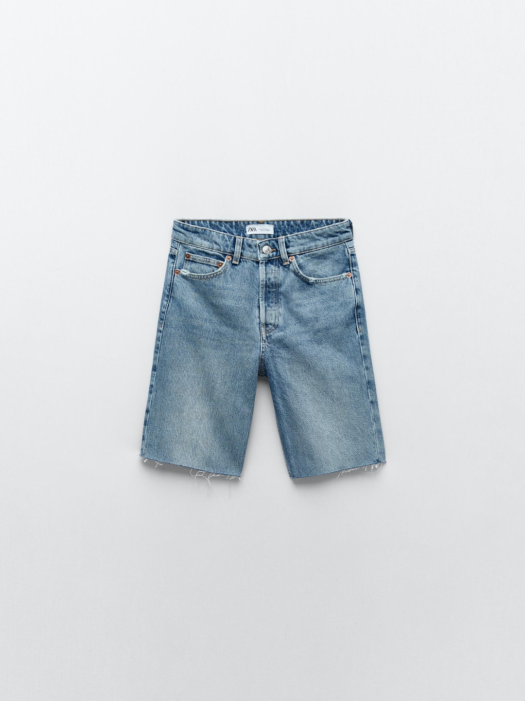 

ZARA Women Blue Shorts