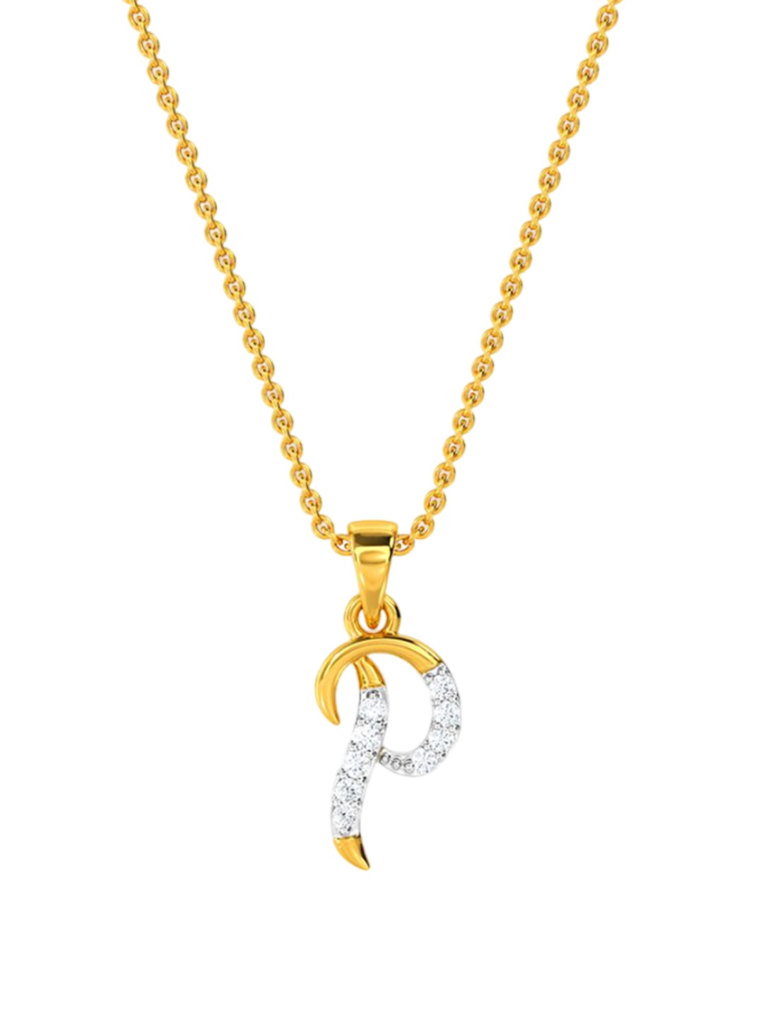 

KISNA DIAMOND AND GOLD JEWELLERY Women 14KT Eliot Pendant Diamond Weight - 0.07 CT