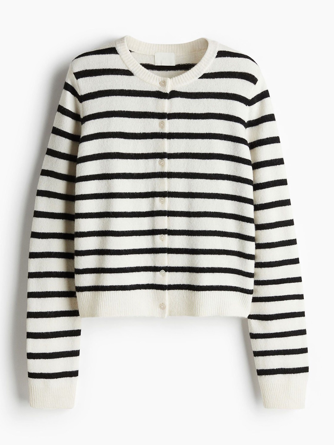 

H&M Women Knitted Cardigan, White