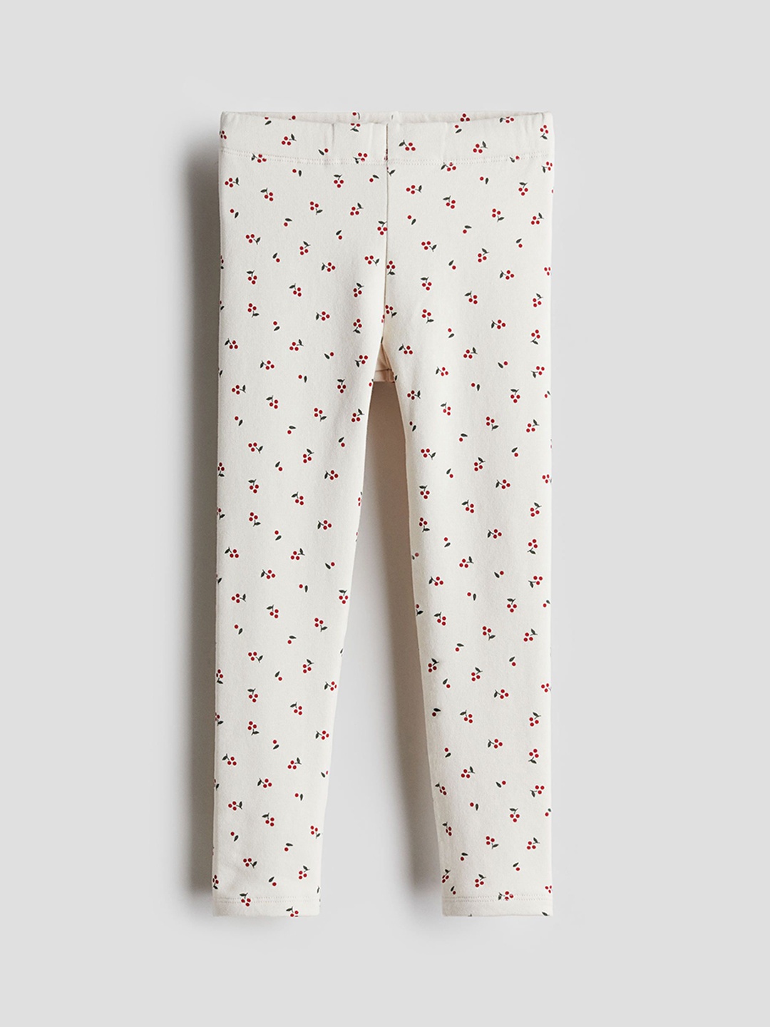 

H&M Girls Printed Leggings, White