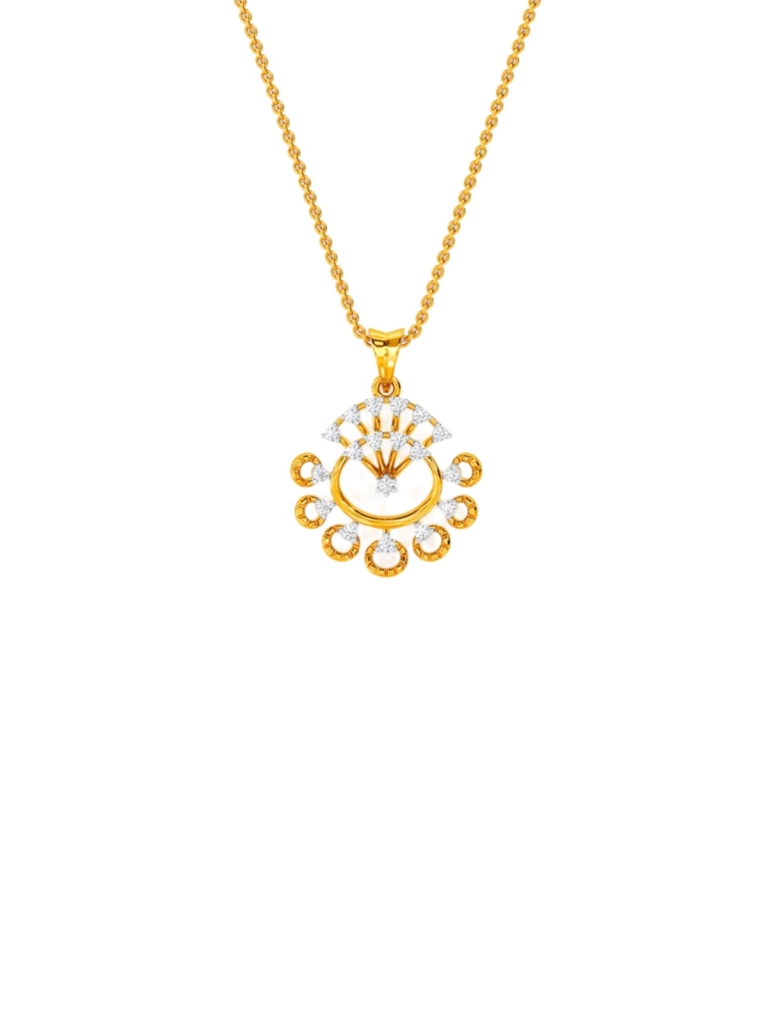 

KISNA DIAMOND AND GOLD JEWELLERY 18KT Diamond Pendant