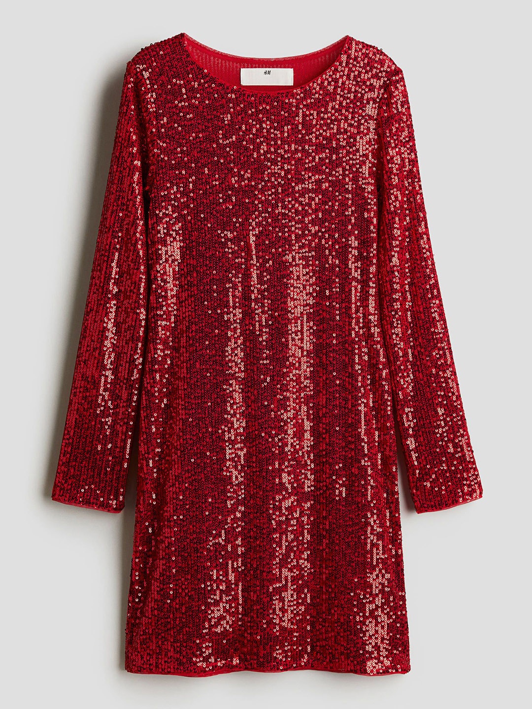 

H&M Girls Sequined Dress, Red