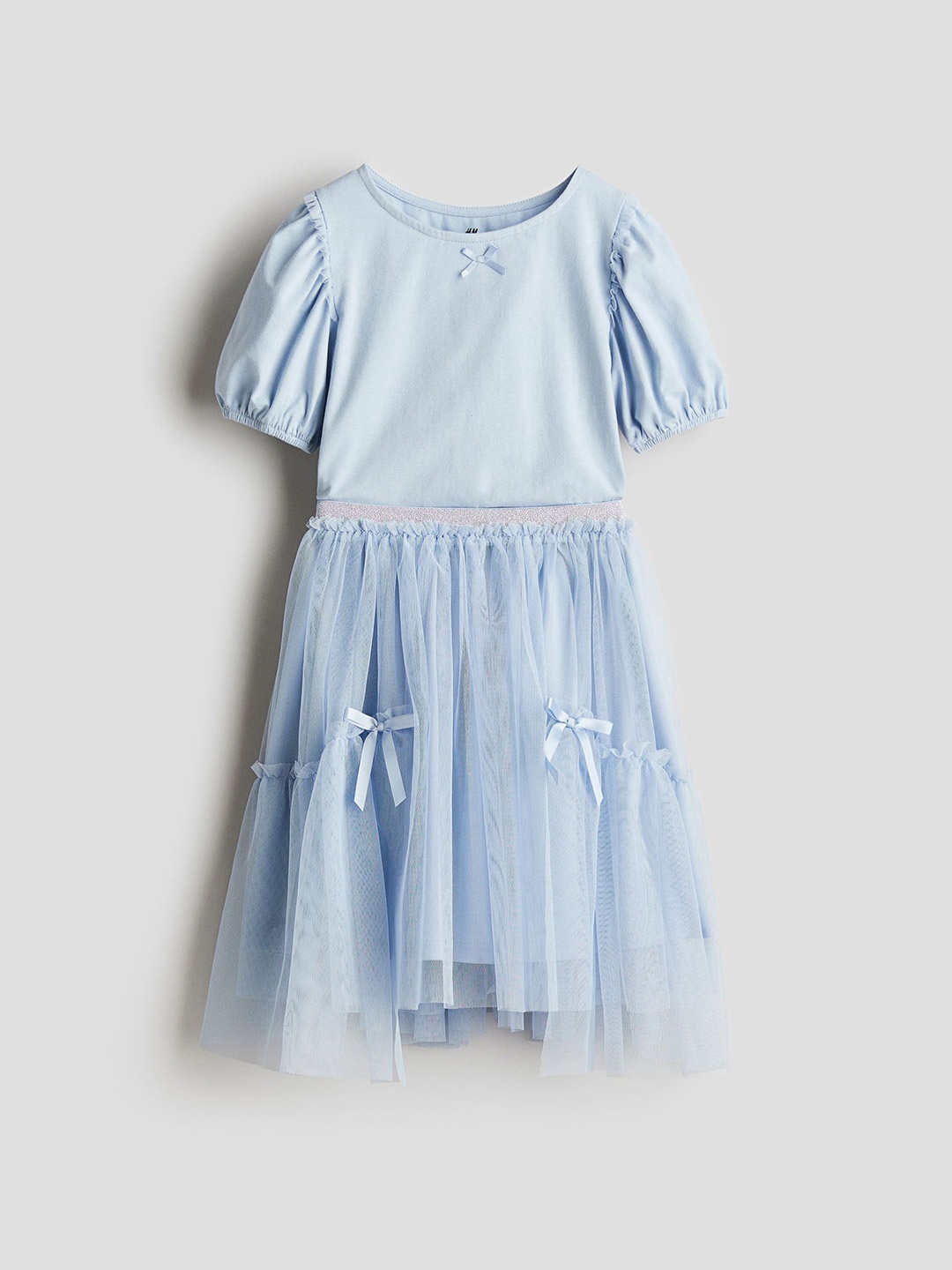 

H&M Girls 2-Pcs Top & Tulle Skirt Set, Blue