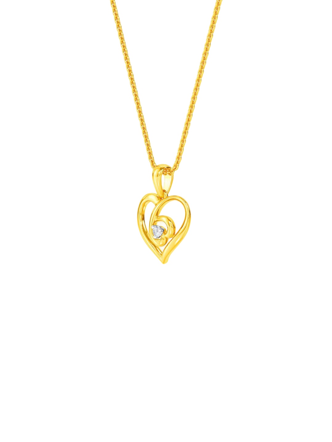 

KISNA DIAMOND AND GOLD JEWELLERY Women 18KT Pendant Diamond