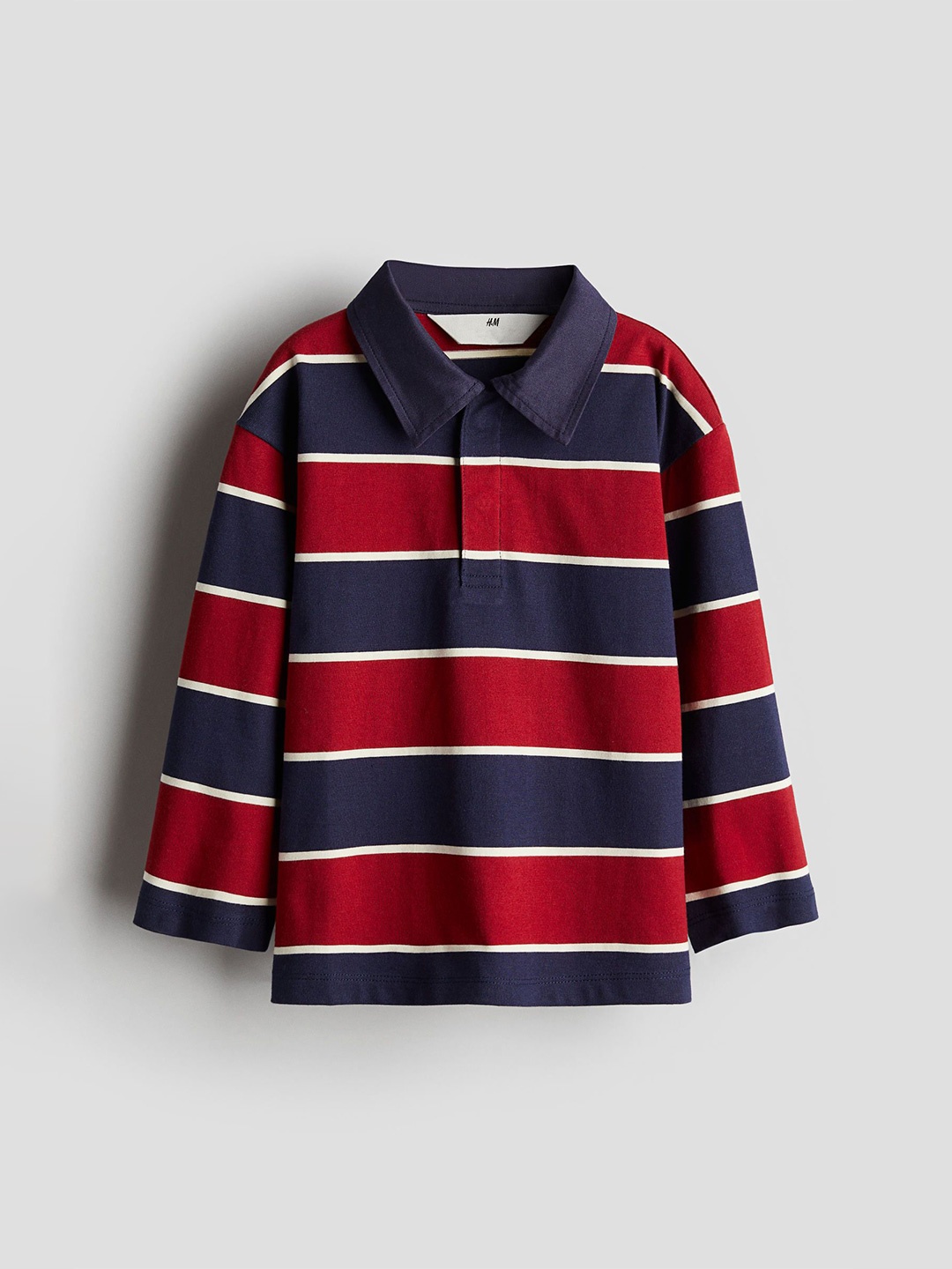 

H&M Boys Striped Rugby shirt, Blue