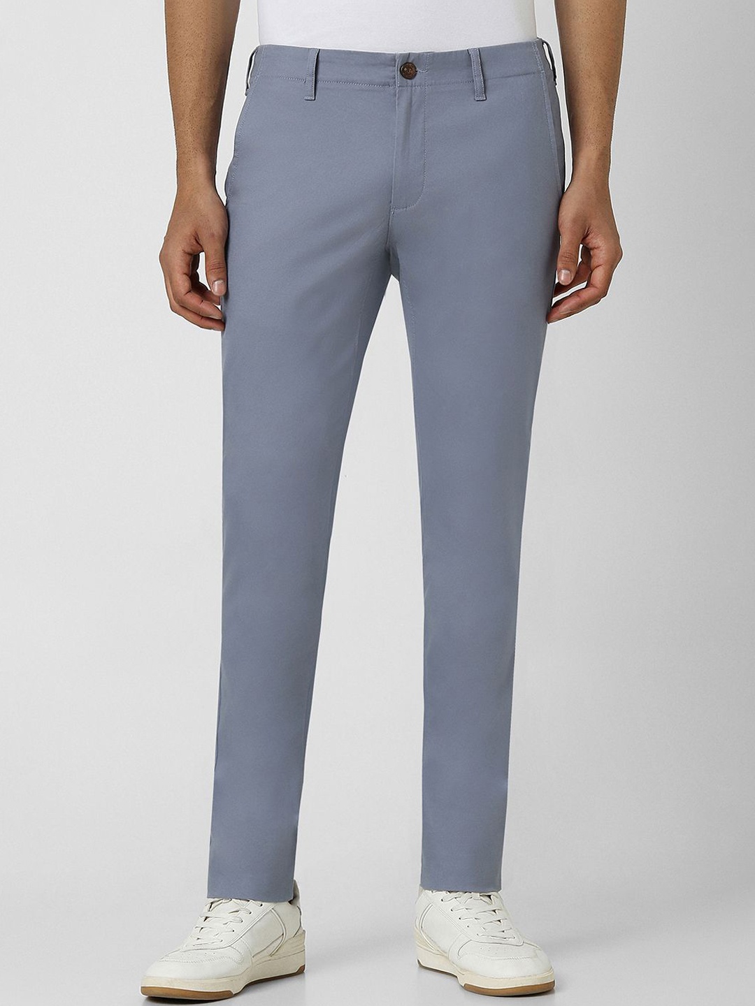 

Van Heusen Sport Men Slim Fit Cotton Trousers, Blue