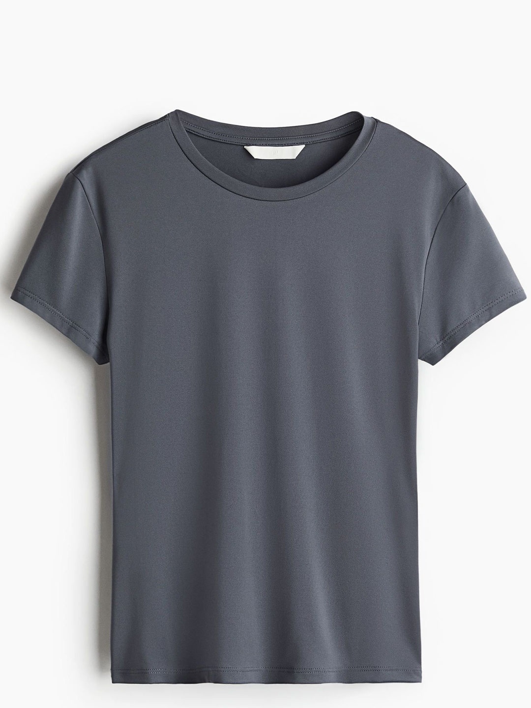 

H&M Coolmax Fitted T-Shirt, Grey
