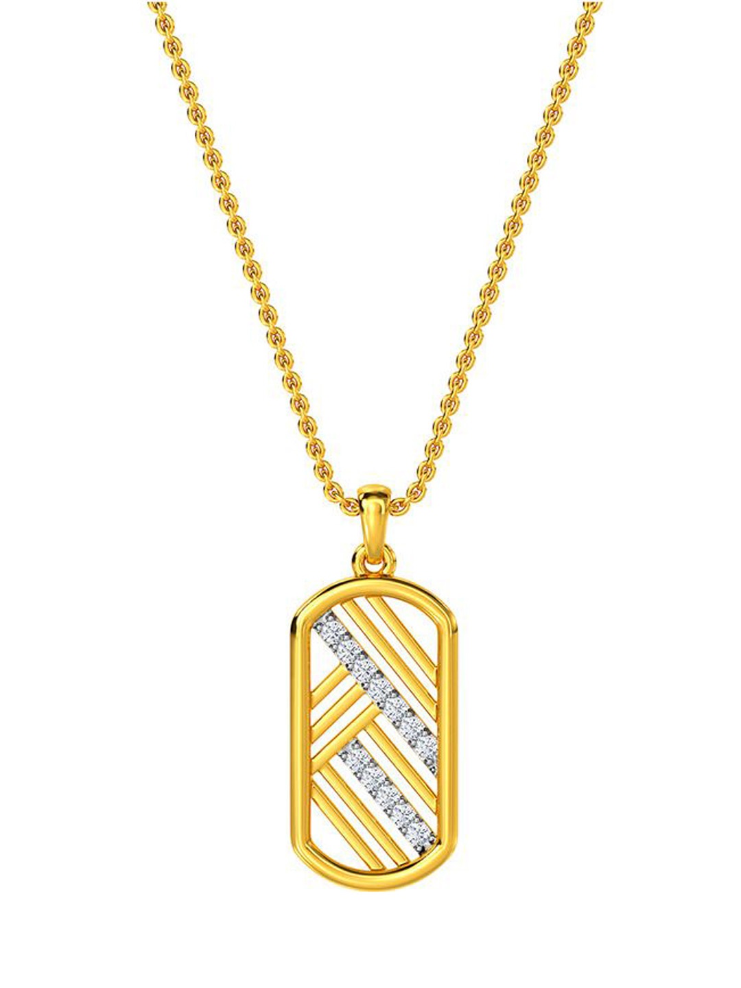 

KISNA DIAMOND AND GOLD JEWELLERY 14KT Pendant Diamond 0.11 Carat