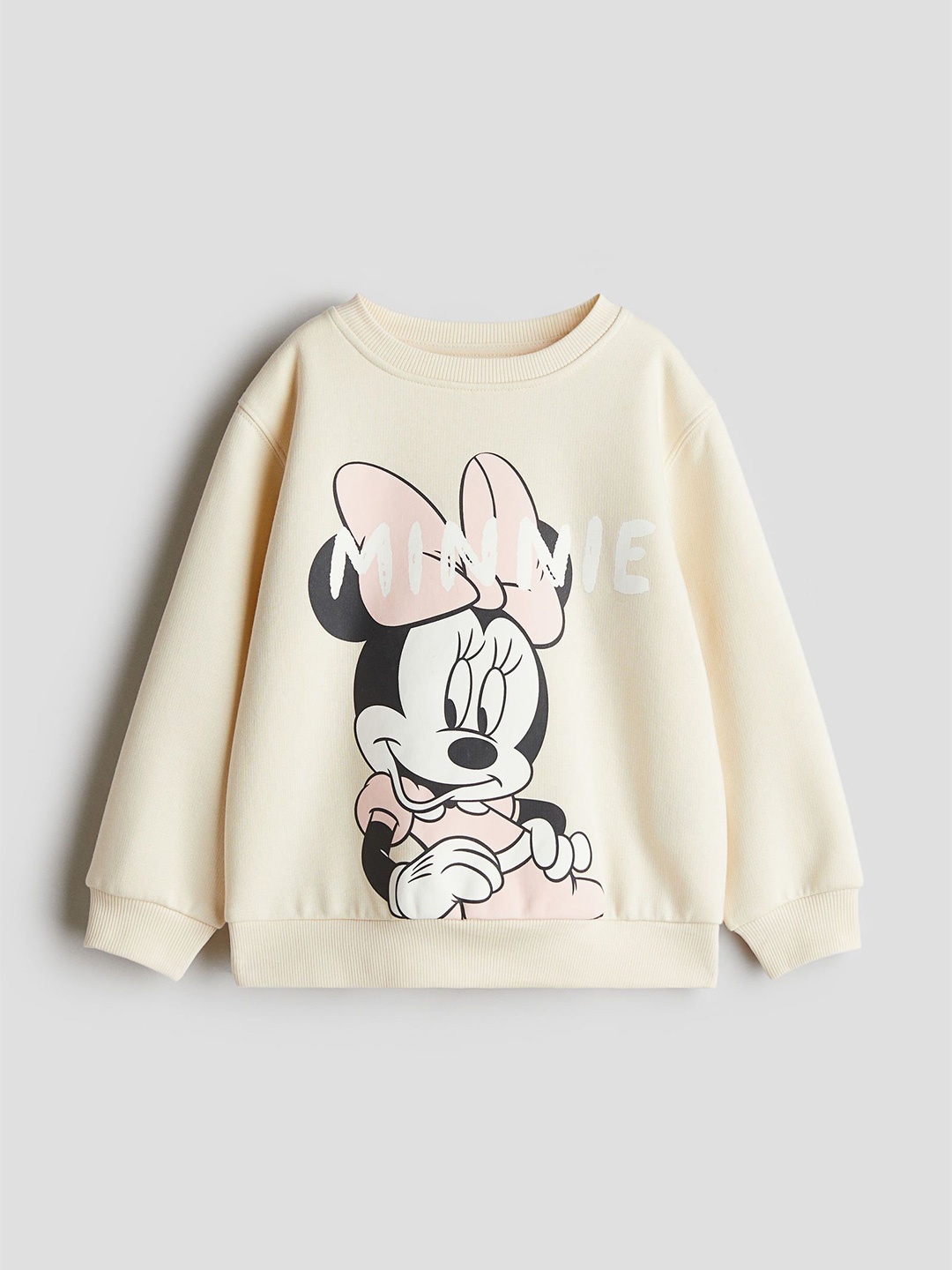 

H&M Girls Printed Sweatshirt, White