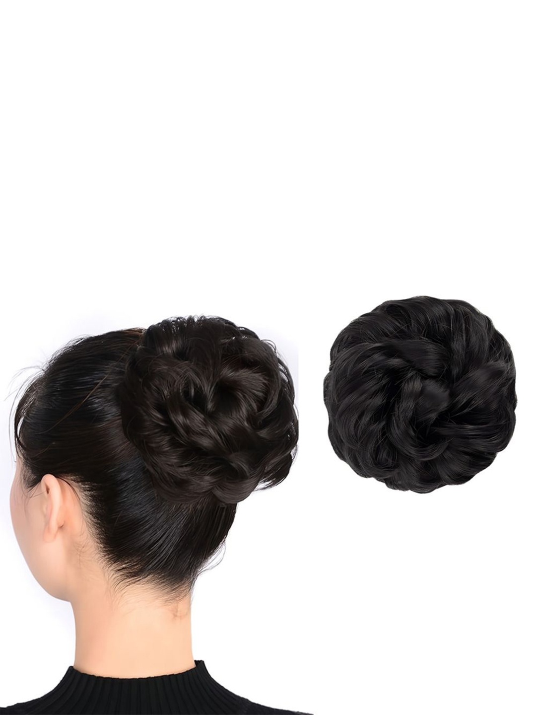 

D-Divine Messy Bun Hair Extension - Black