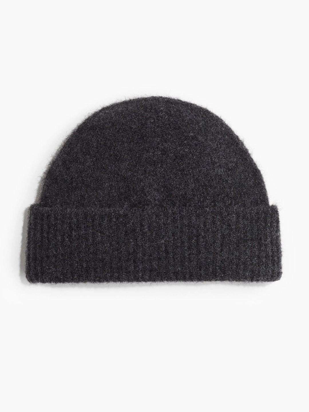 

H&M Men Knitted Beanie Cap, Black