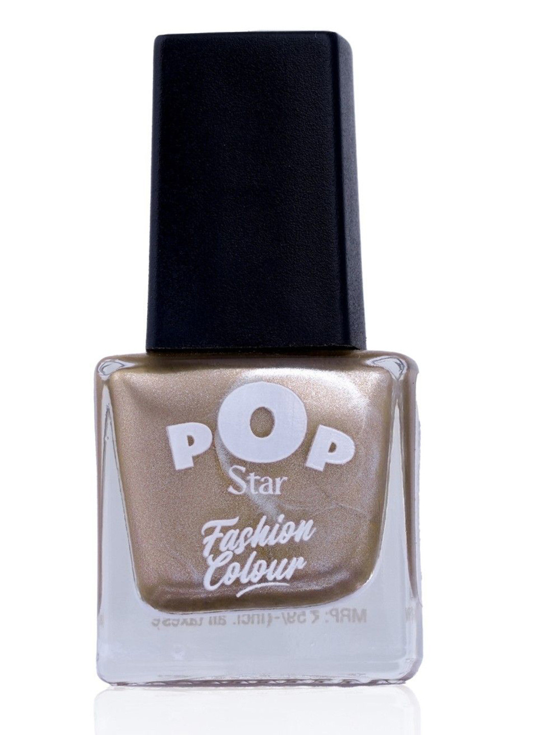 

Fashion Colour Pop Star Glossy Finish Long Lasting Nail Polish - 6.5 ml - 543, Brown