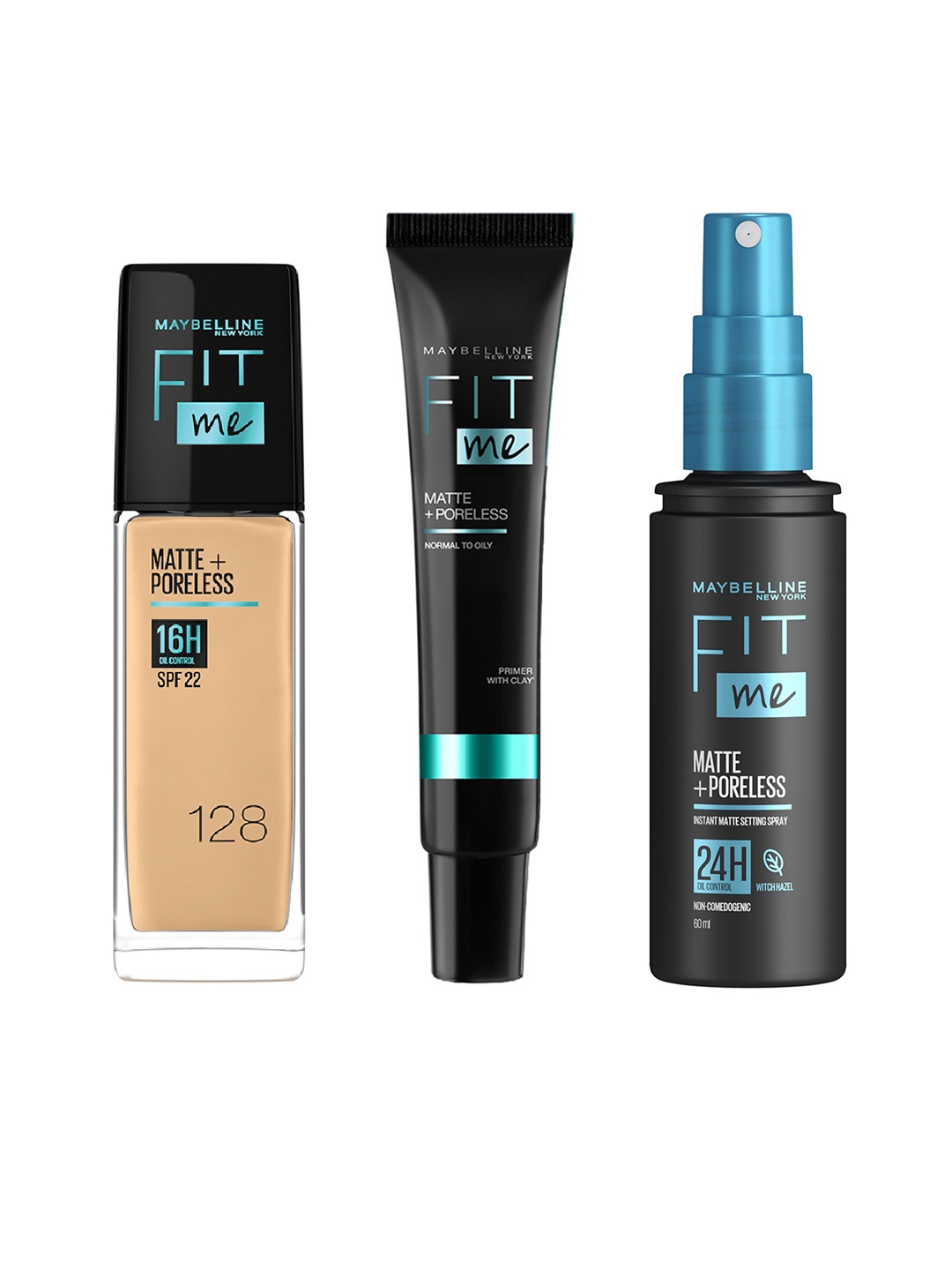 

Maybelline New York Fit Me Matte+Poreless Makeup Combo, Beige