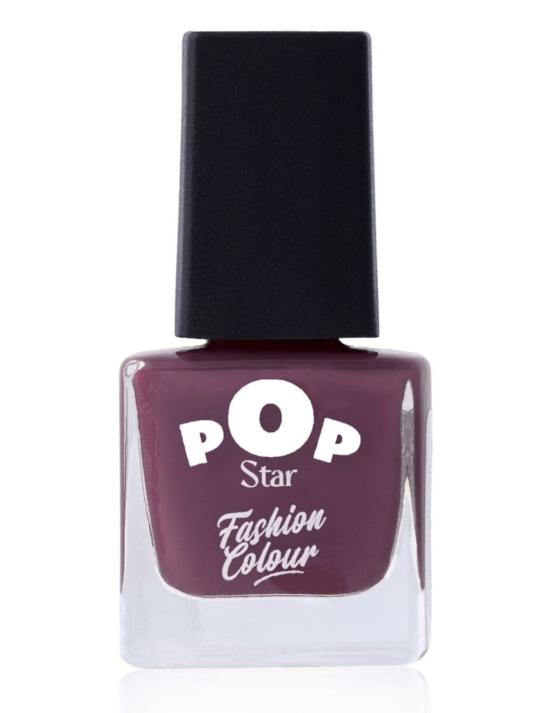 

Fashion Colour Pop Star Glossy Finish Long Lasting Nail Polish - 6.5 ml - 533, Brown