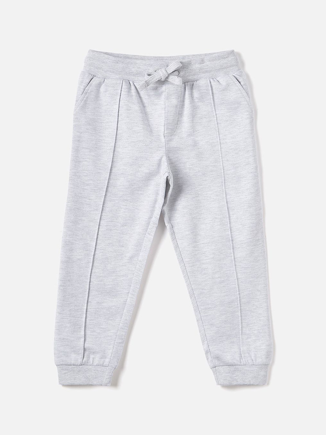 

Juniors by Babyshop Boys Cotton Regular Fit Mid-Rise Joggers, Grey