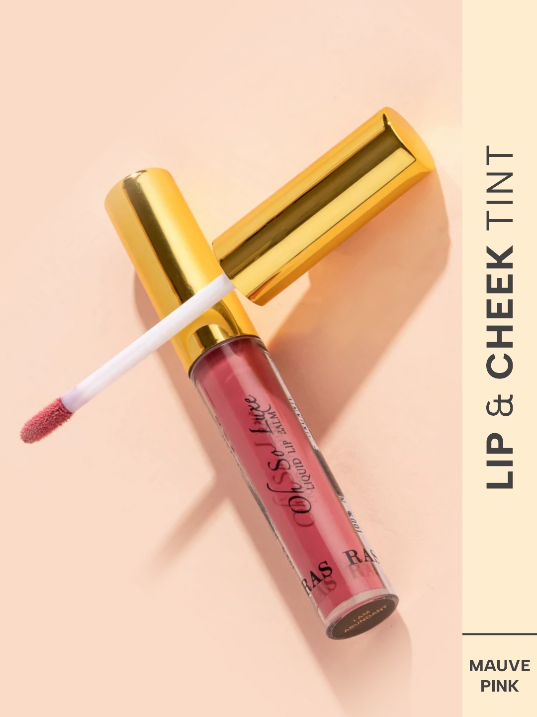

RAS LUXURY OILS Oh-So-Luxe Tinted Liquid Lip Balm Mauve Pink 3.2ml