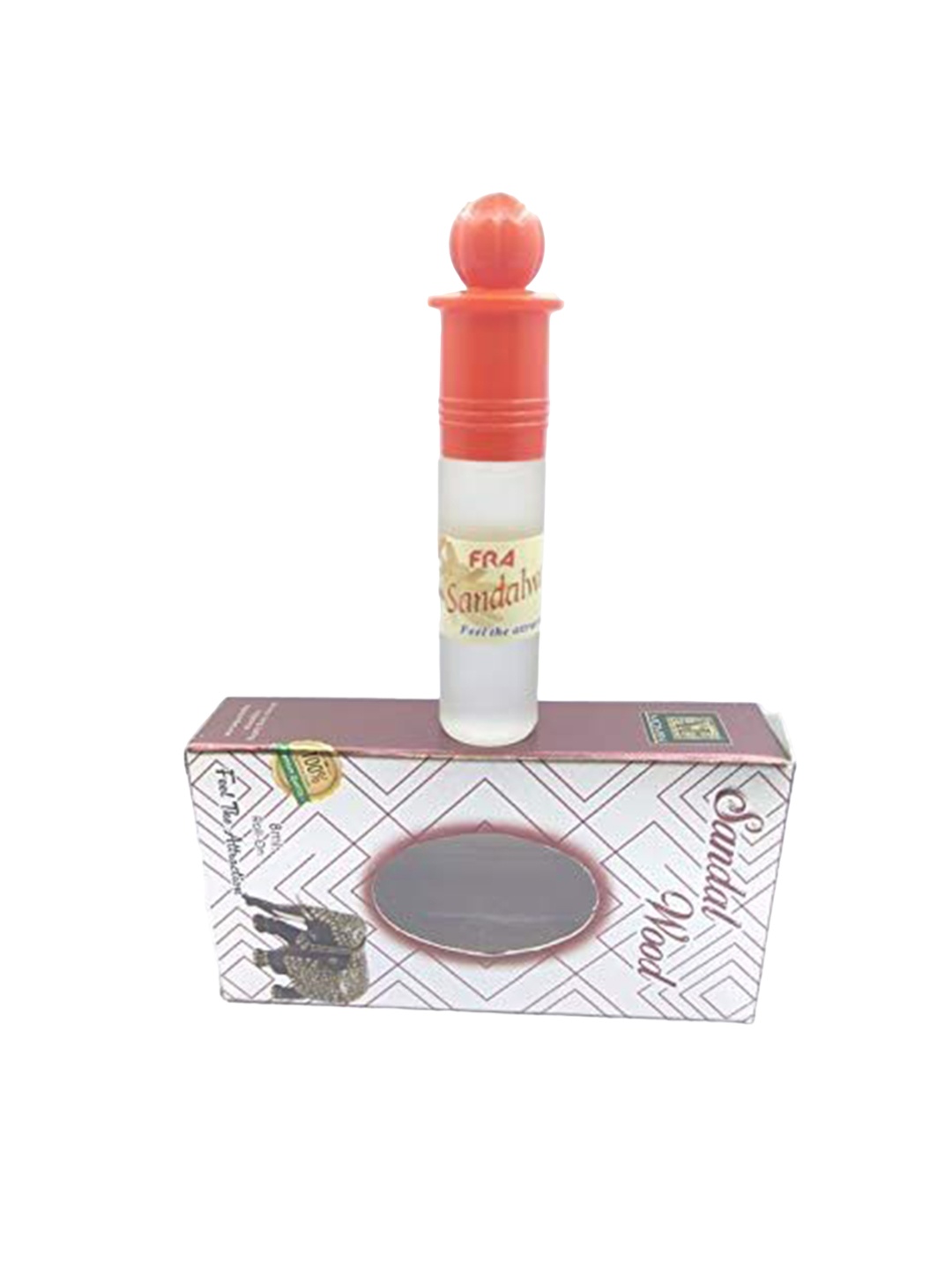 

RAVIOUR LIFESTYLE 100% Pure Sandalwood Floral Roll On Attar- 8 ml, Transparent