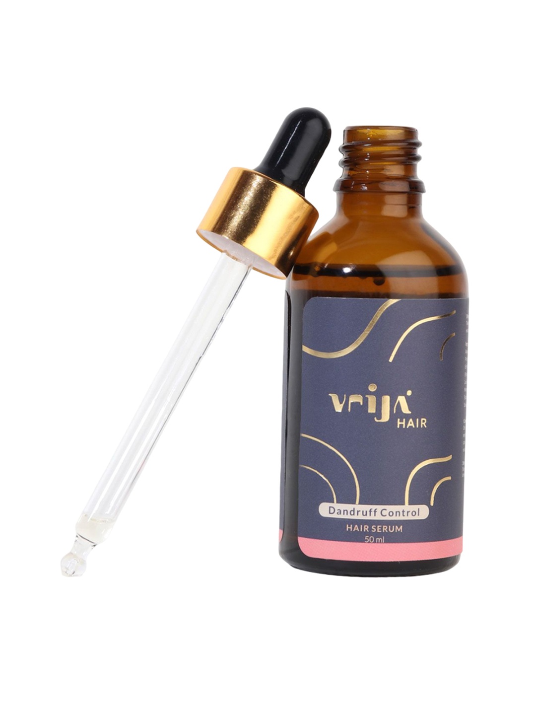

Vrija Dandruff Control Hair Serum For Re-energize Scalp Health- 50 ml, Blue