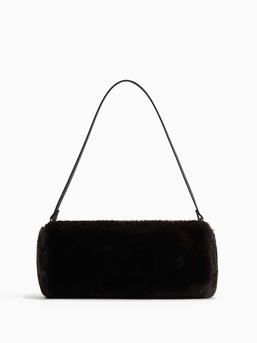 

H&M Cylindrical Shoulder Bag, Black