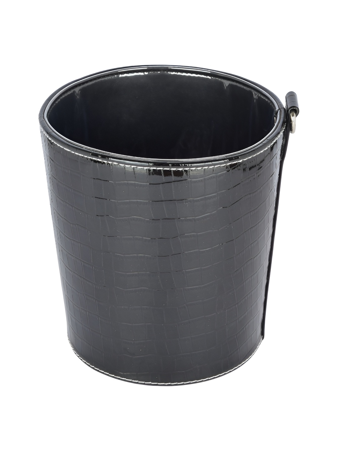

Premsons Black Textured Open Dustbin