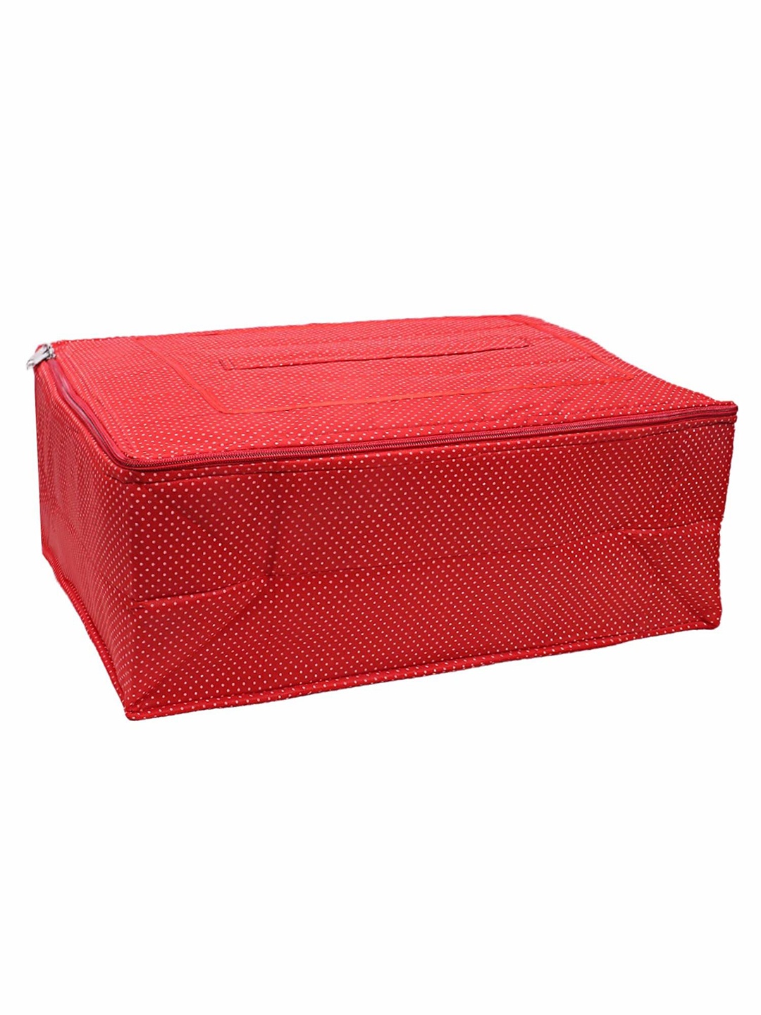 

Kuber Industries Red Polka Dots Printed Organisers