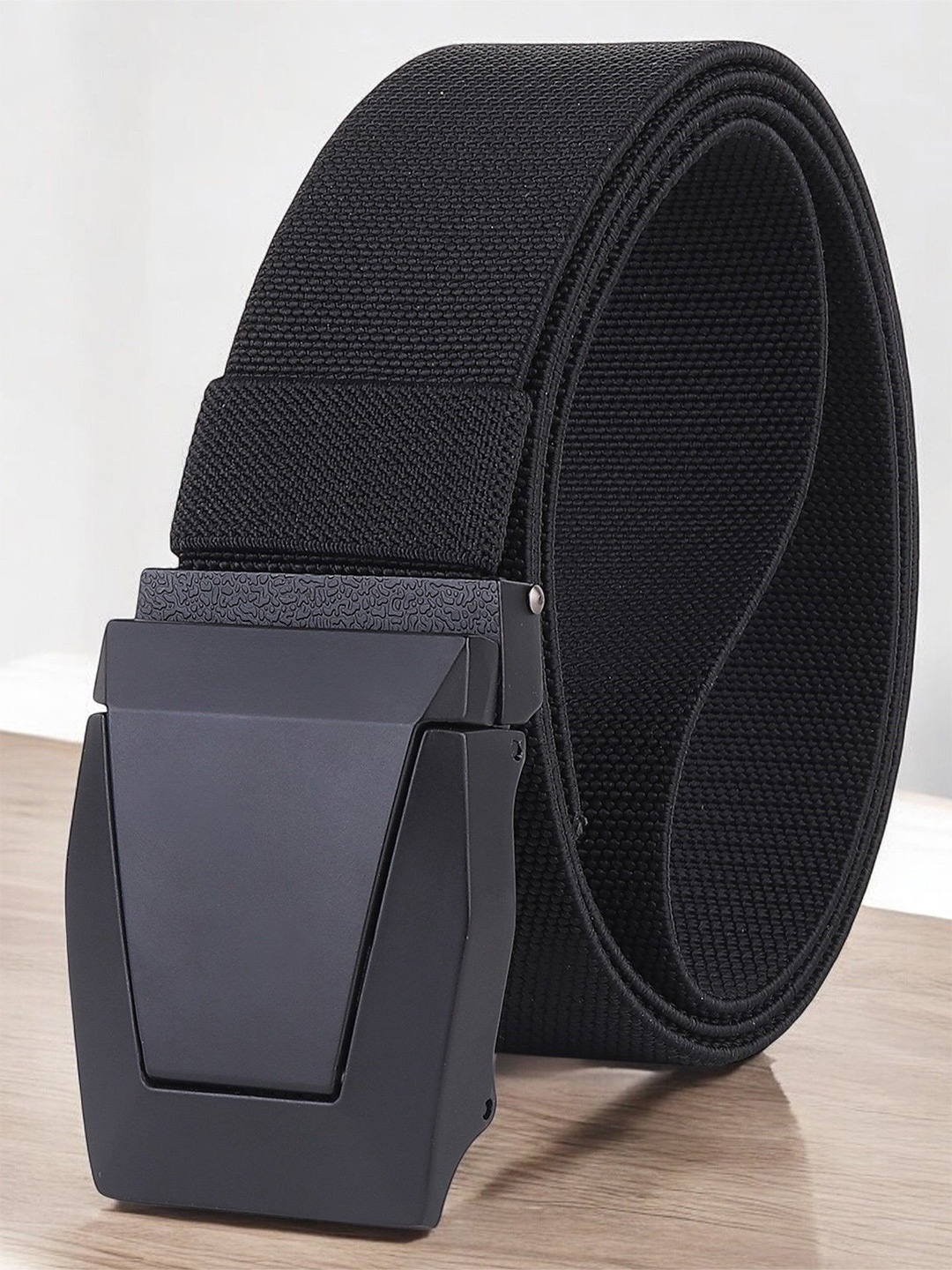 

ZORO Men Textured Belt, Black