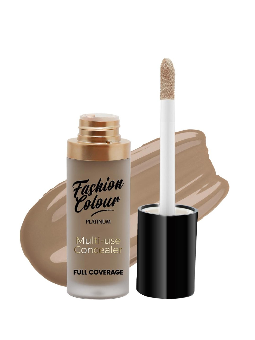 

Fashion Colour Platinum Full Coverage Multi-Use Concealer 15 ml - Tan 04, Beige