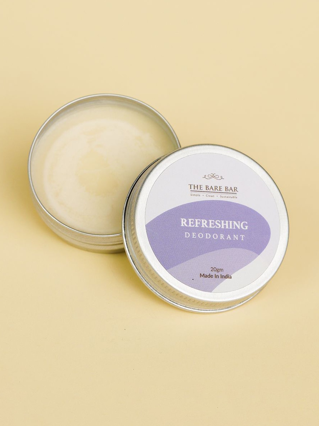 

The Bare Bar Refreshing Deodorant- 20 g, Cream