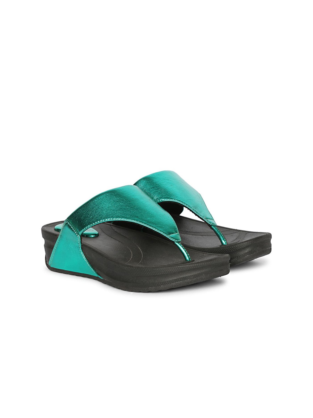 

DressBerry Women Wedge Heel Sandals, Green