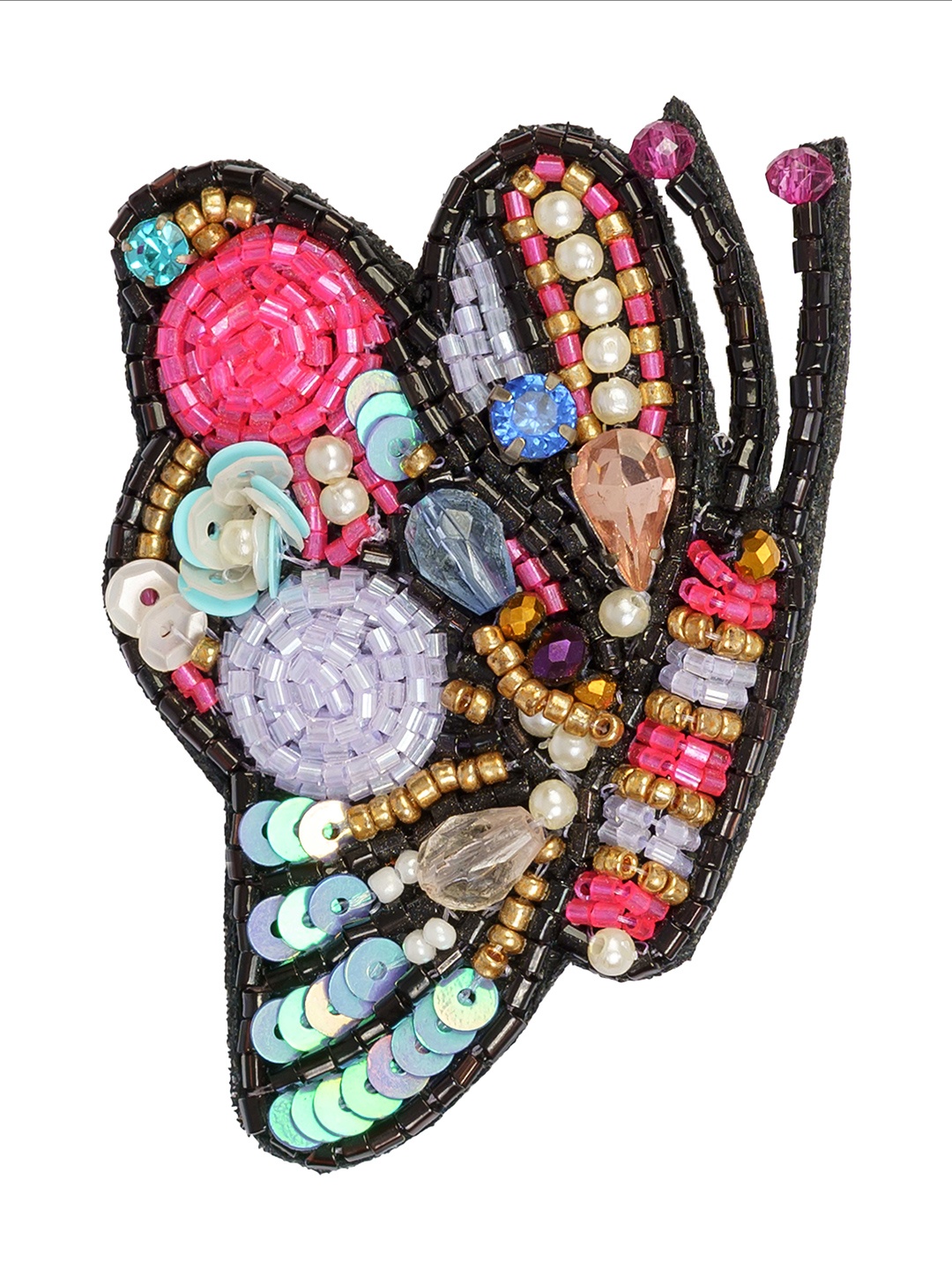 

Aye Candy Girls Embellished Alligator Hair Clip, Black