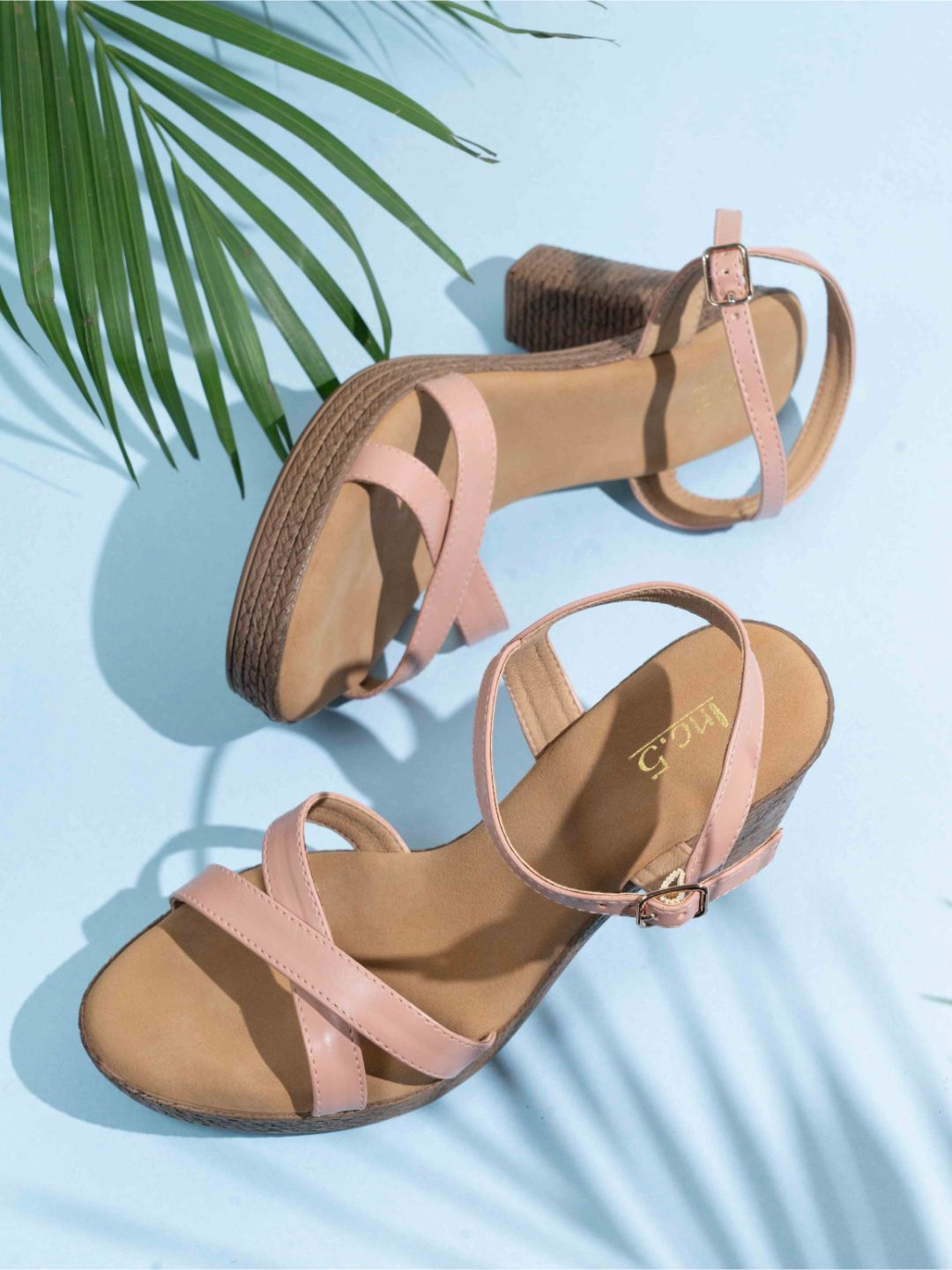

Inc 5 Party Block Sandals, Pink