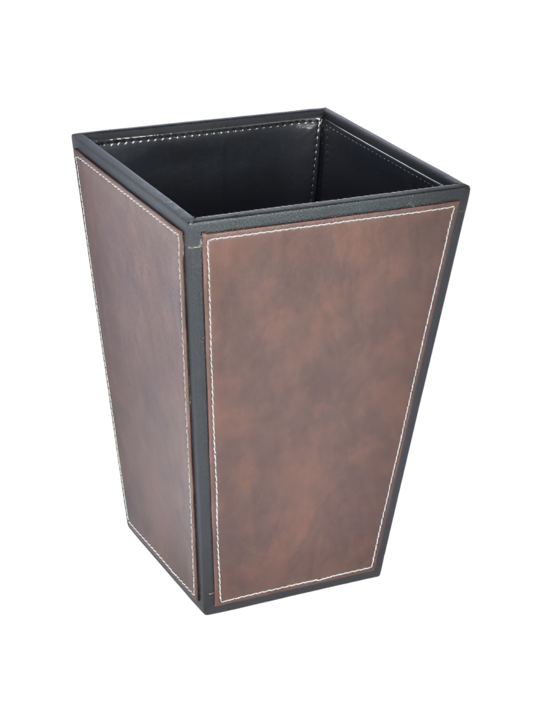 

Premsons Brown Two Tone Cone Shaped Open Dustbin 5 L