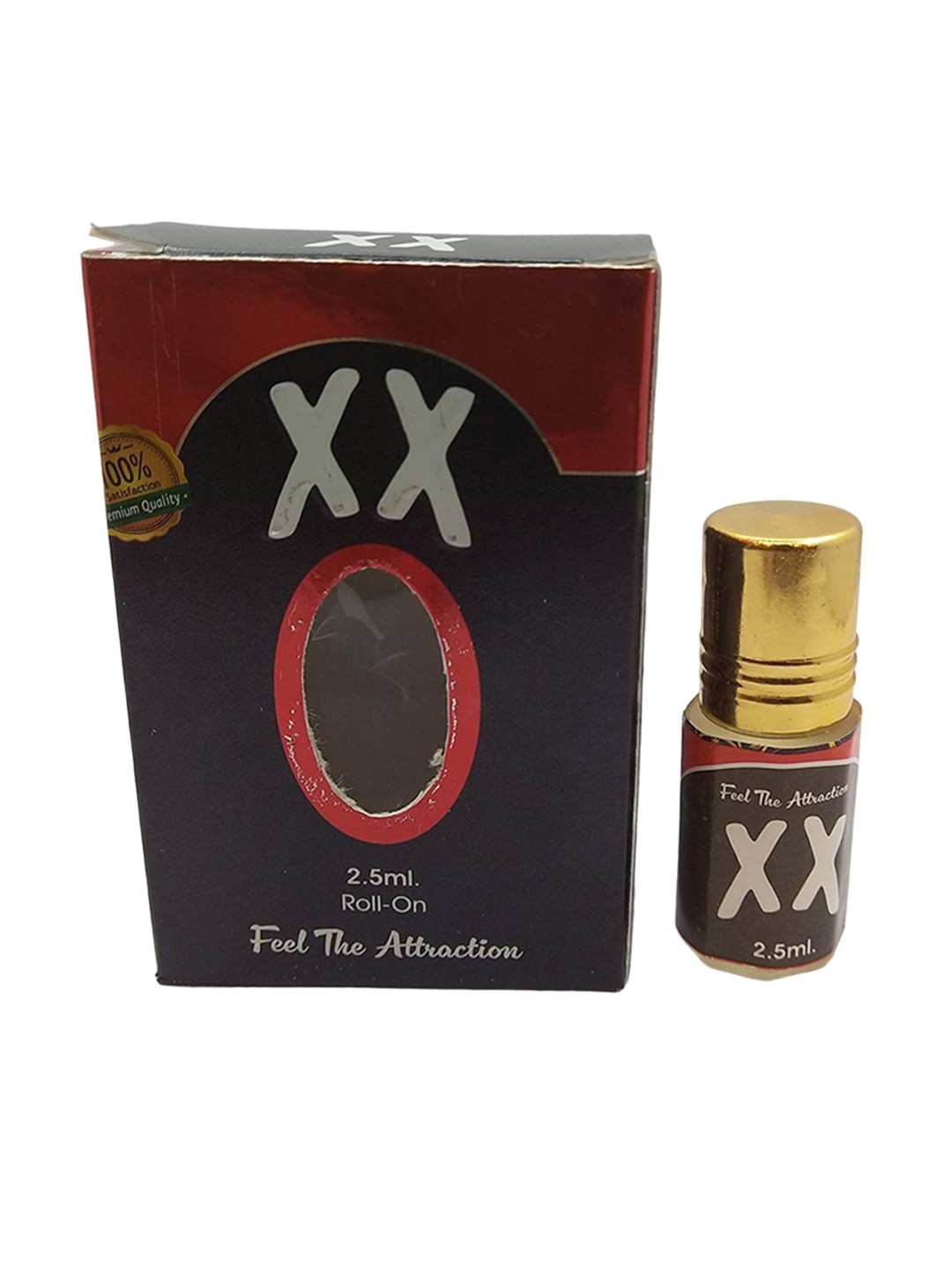 

RAVIOUR LIFESTYLE XX Long Lasting Floral Roll On Attar - 2.5 ml, Transparent