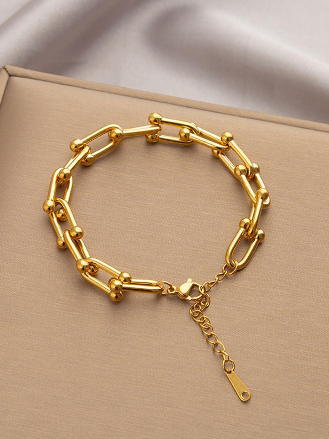 

MYKI Gold-Plated Stainless Steel Wraparound Bracelet