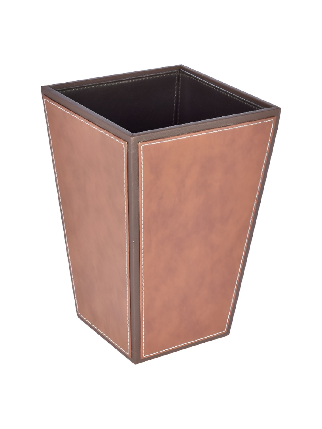 

Premsons Brown Textured Two Tone Cone Shaped Open Dustbin 5 L