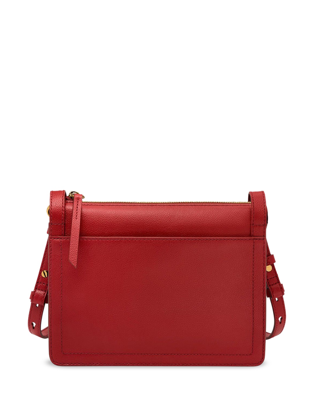 

Fossil Women Textured Structured Leather Sling Bag, Red