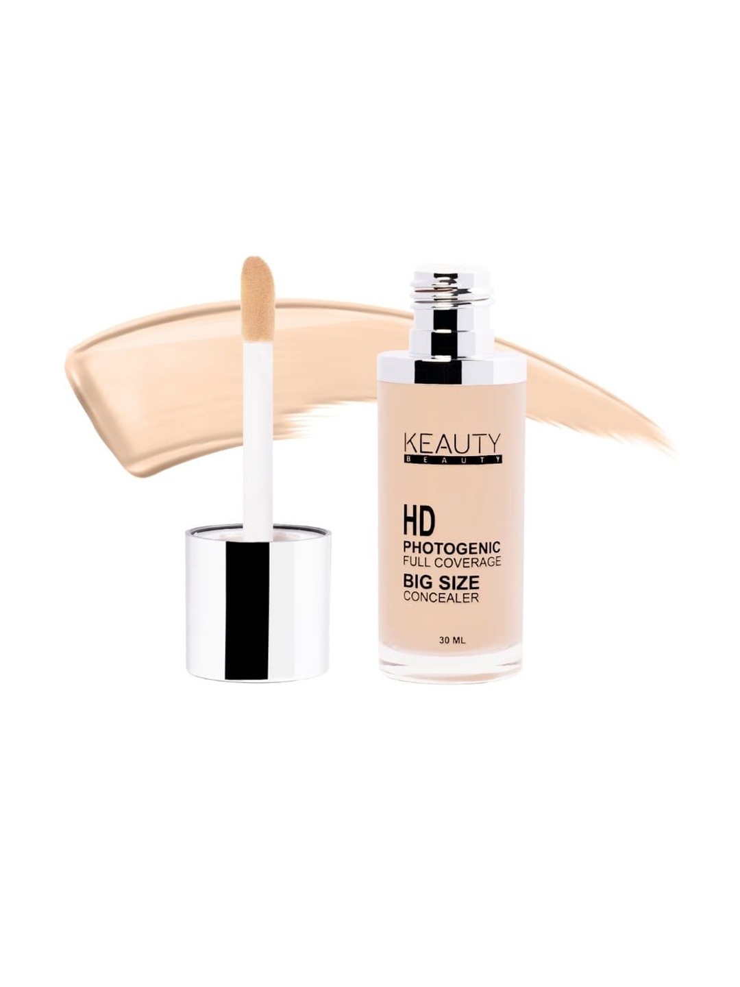 

Keauty Beauty HD Photogenic Full Coverage Liquid Concealer - 30 ml Shade - 03, Beige