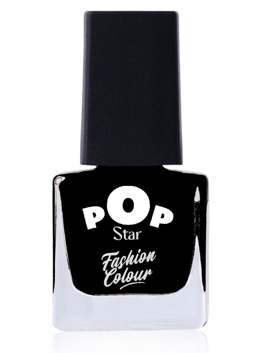 

Fashion Colour Pop Star Quick Drying Glossy Nail Polish - 6.5 ml - 517, Black