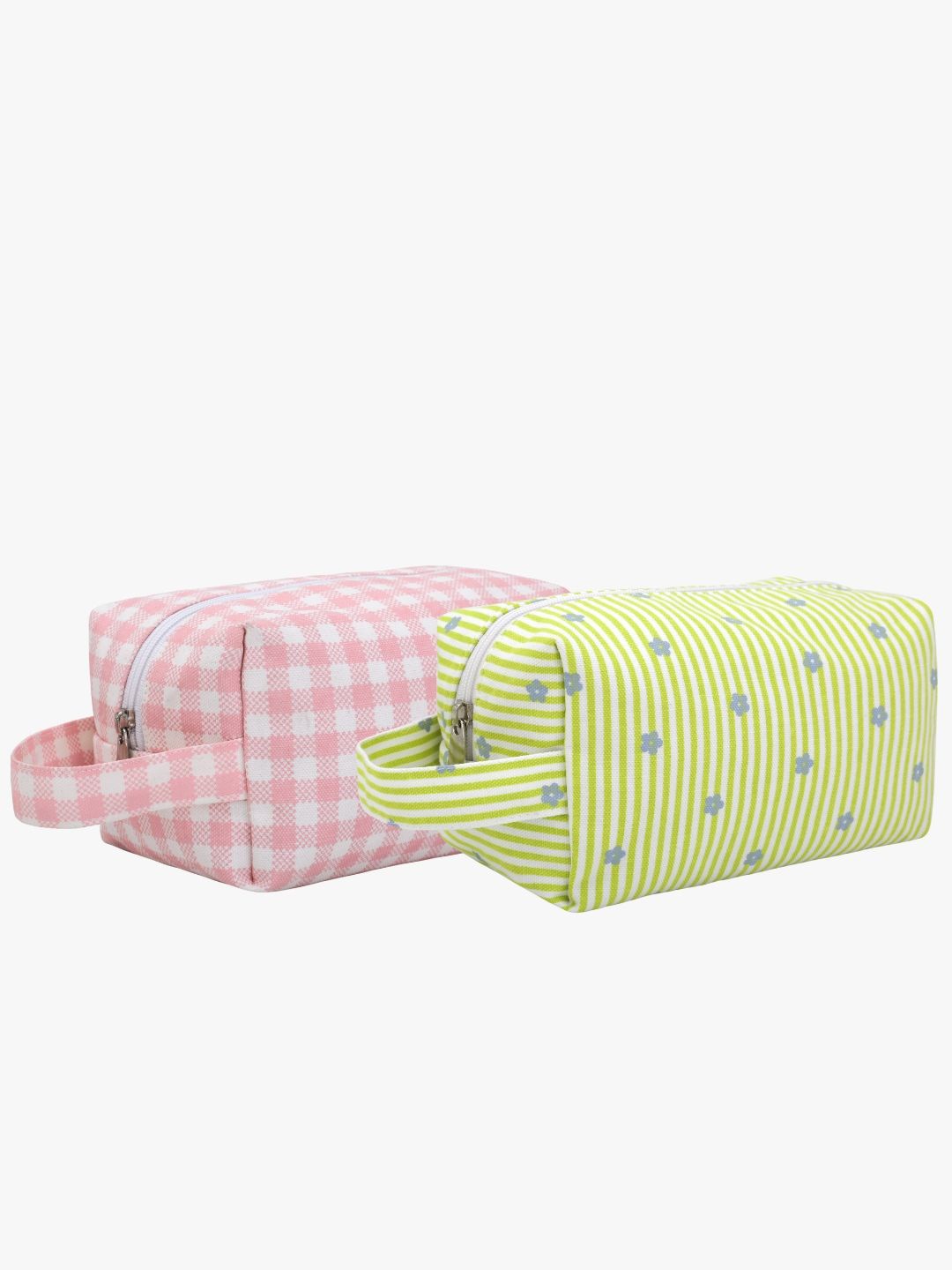 

EcoRight Set of 2 Other Prints Eco Friendly Pouch Travel Accessory, Pink