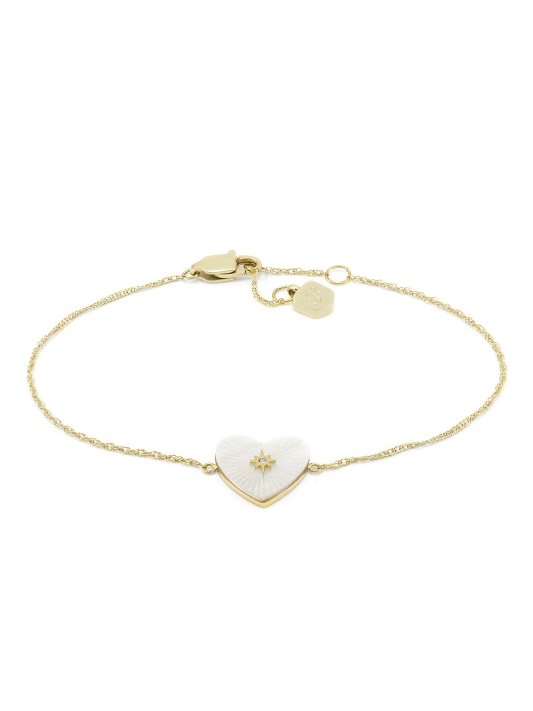 

Fossil Stainless Steel Wraparound Bracelet, Gold