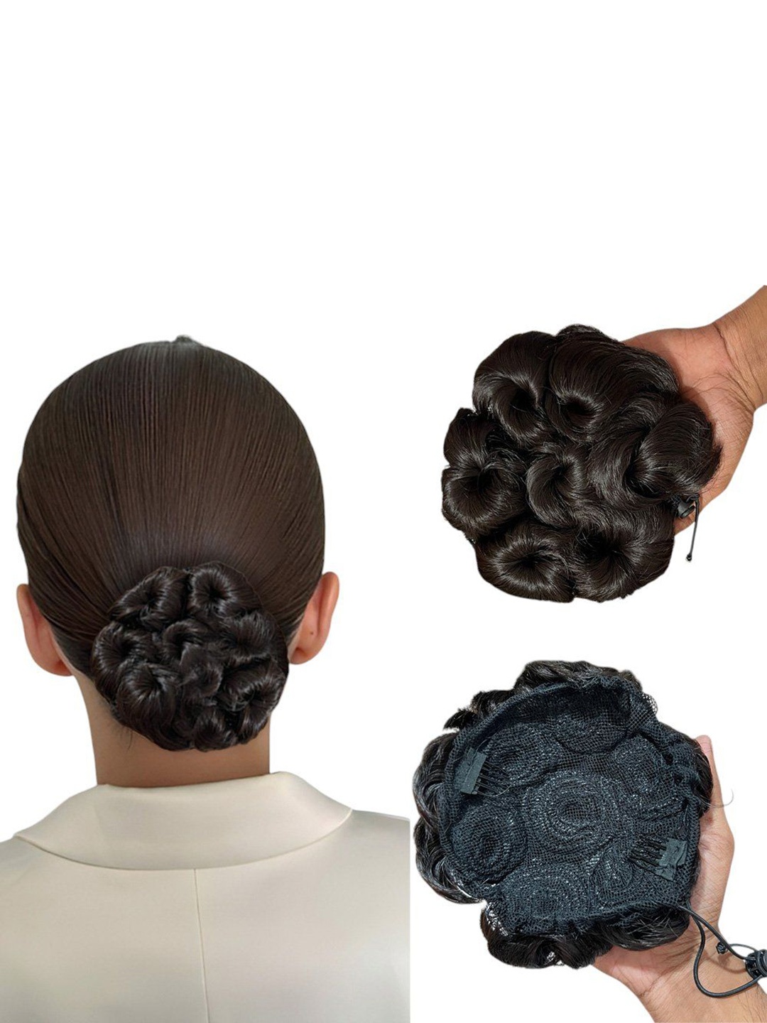 

D-Divine Messy Bun Hair Extension - Brown