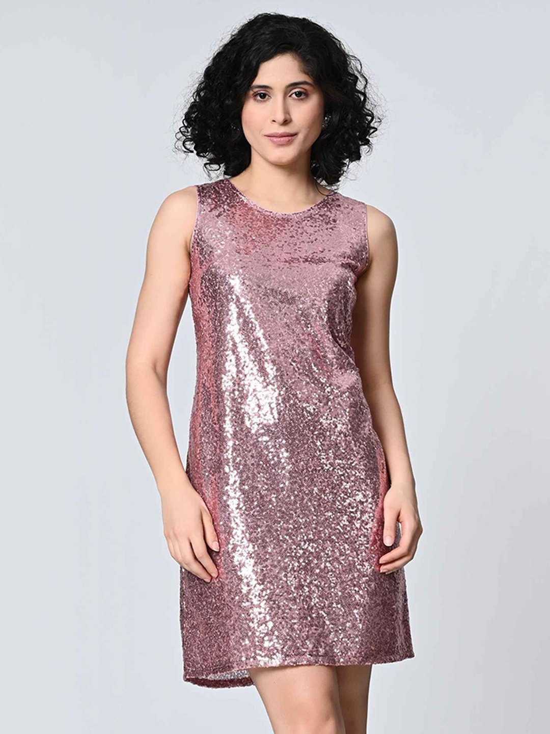

ALL WAYS YOU Embellished Sheath Dress, Pink