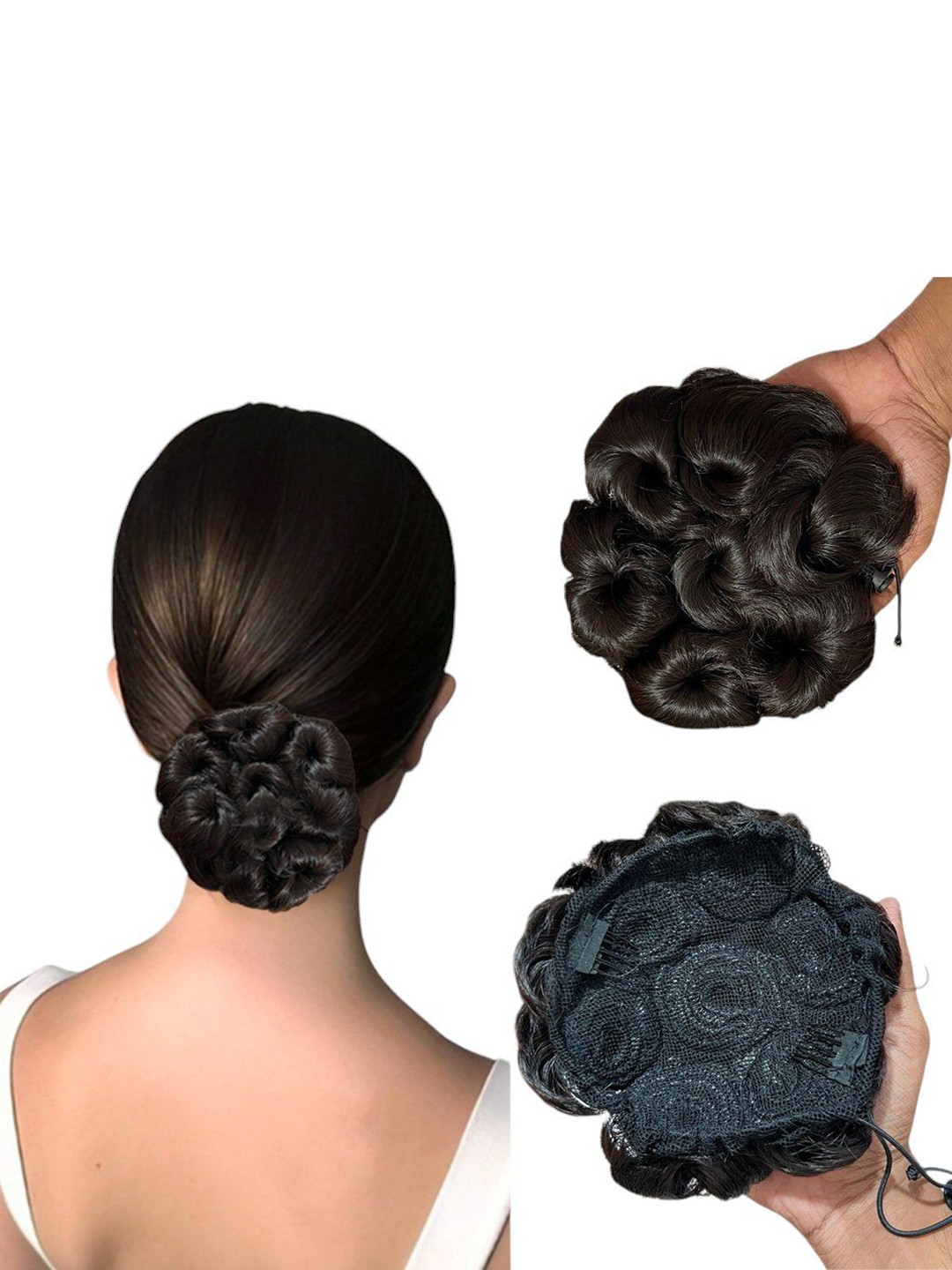 

D-Divine Messy Bun Hair Extension - Brown
