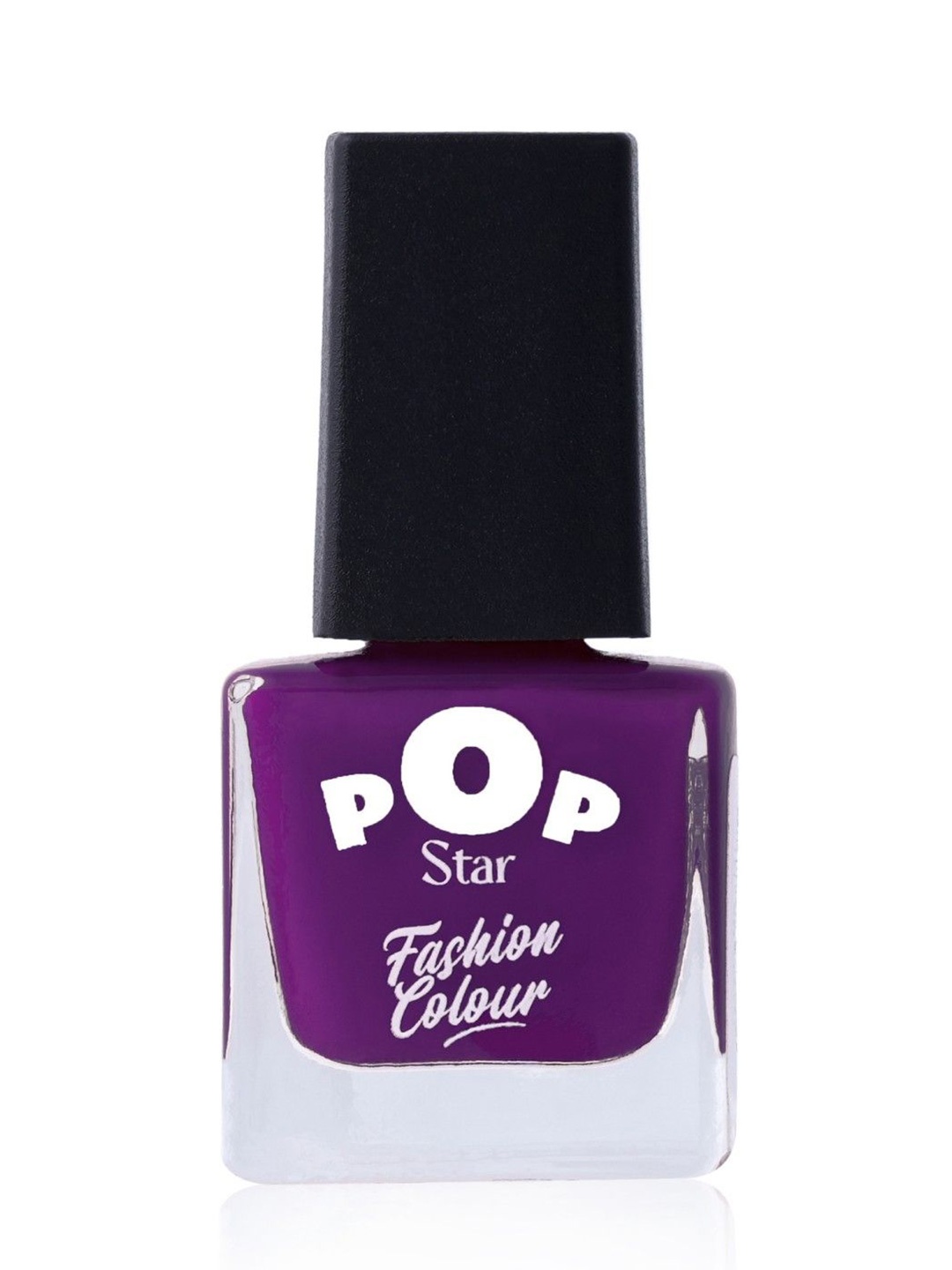 

Fashion Colour Pop Star Quick Drying Glossy Nail Polish - 6.5 ml - 546, Purple