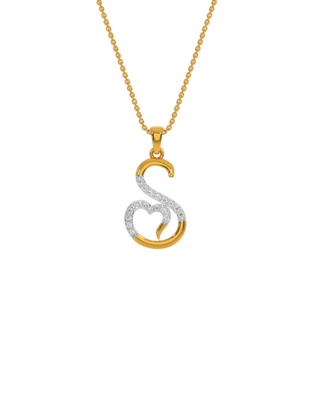 

KISNA DIAMOND AND GOLD JEWELLERY 14KT Pendant Diamond 0.11 CT