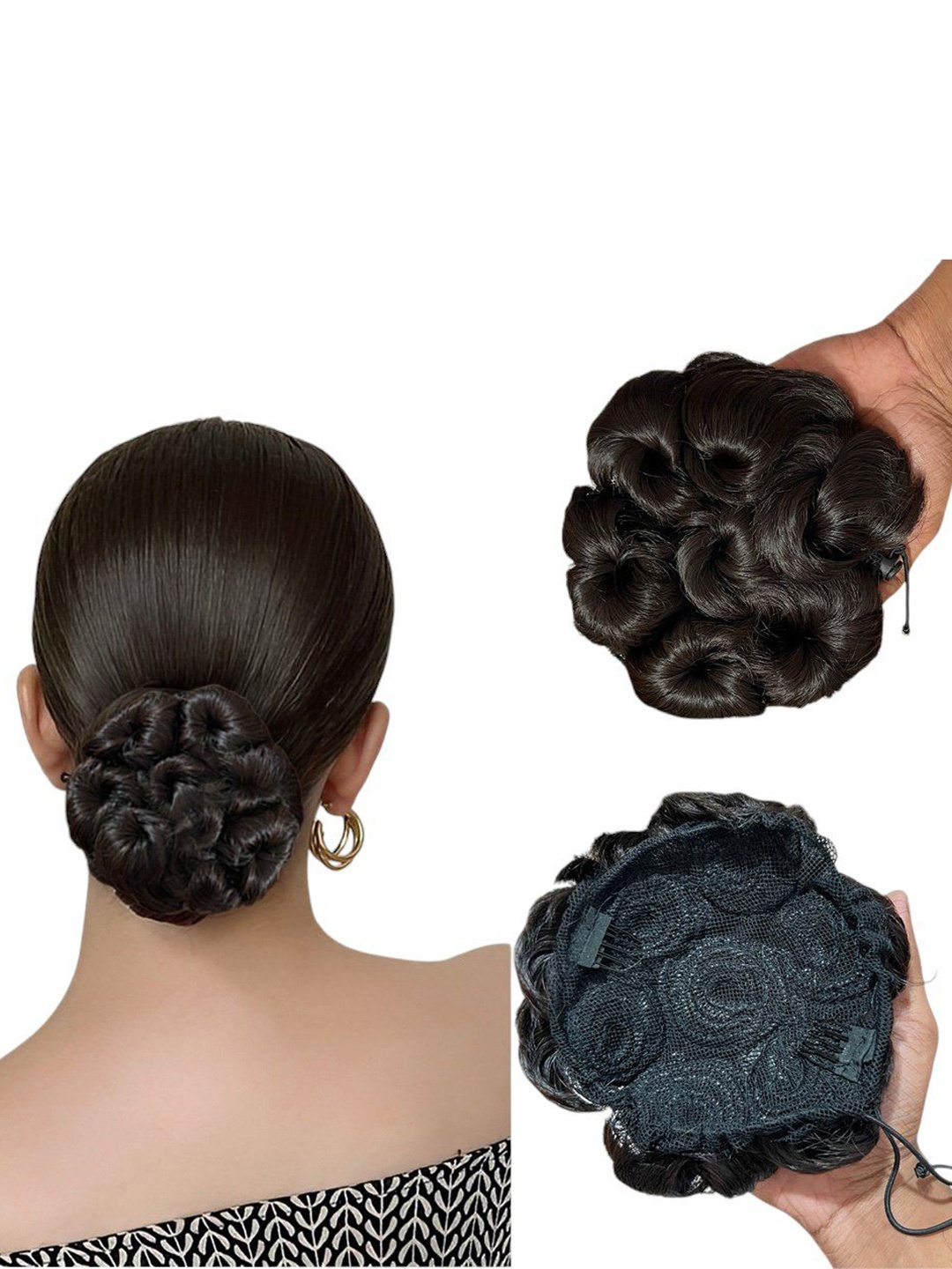 

D-Divine Messy Bun Hair Extension - Brown