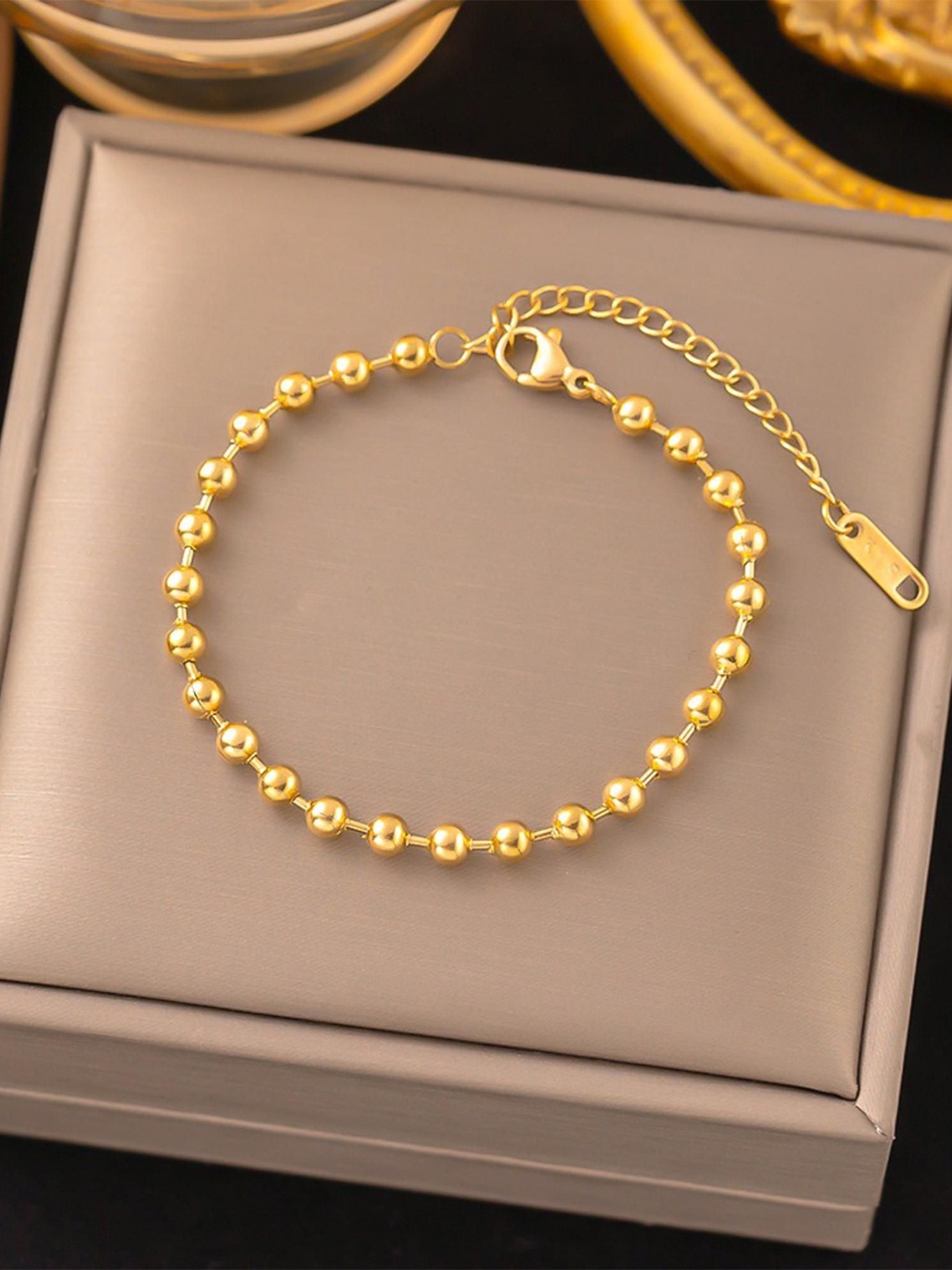 

MYKI Gold-Plated Stainless Steel Wraparound Bracelet