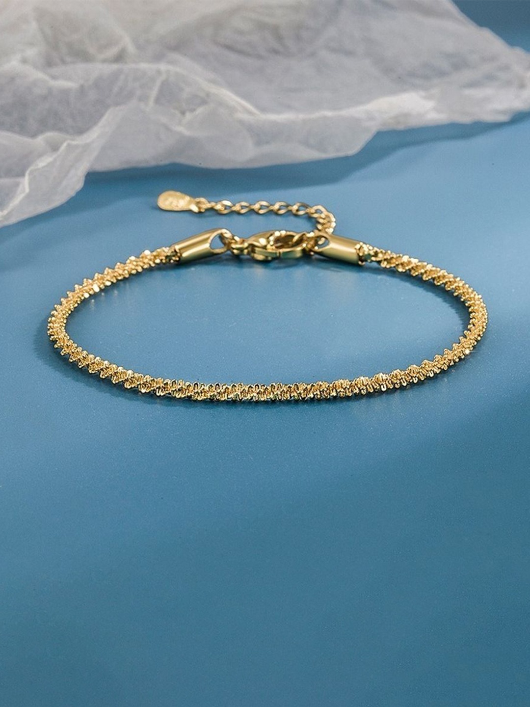 

MYKI Women Gold-Plated Wraparound Bracelet