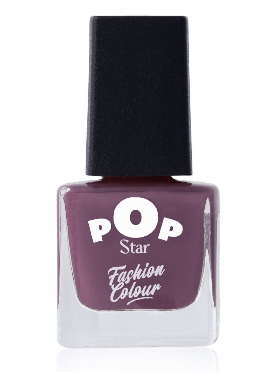 

Fashion Colour Pop Star Quick Drying Glossy Nail Polish - 6.5 ml - 535, Purple