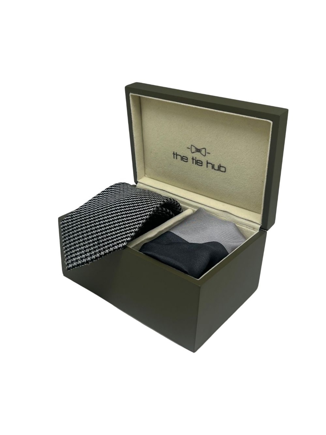 

The Tie Hub Men Accessory Gift Set of, Navy blue